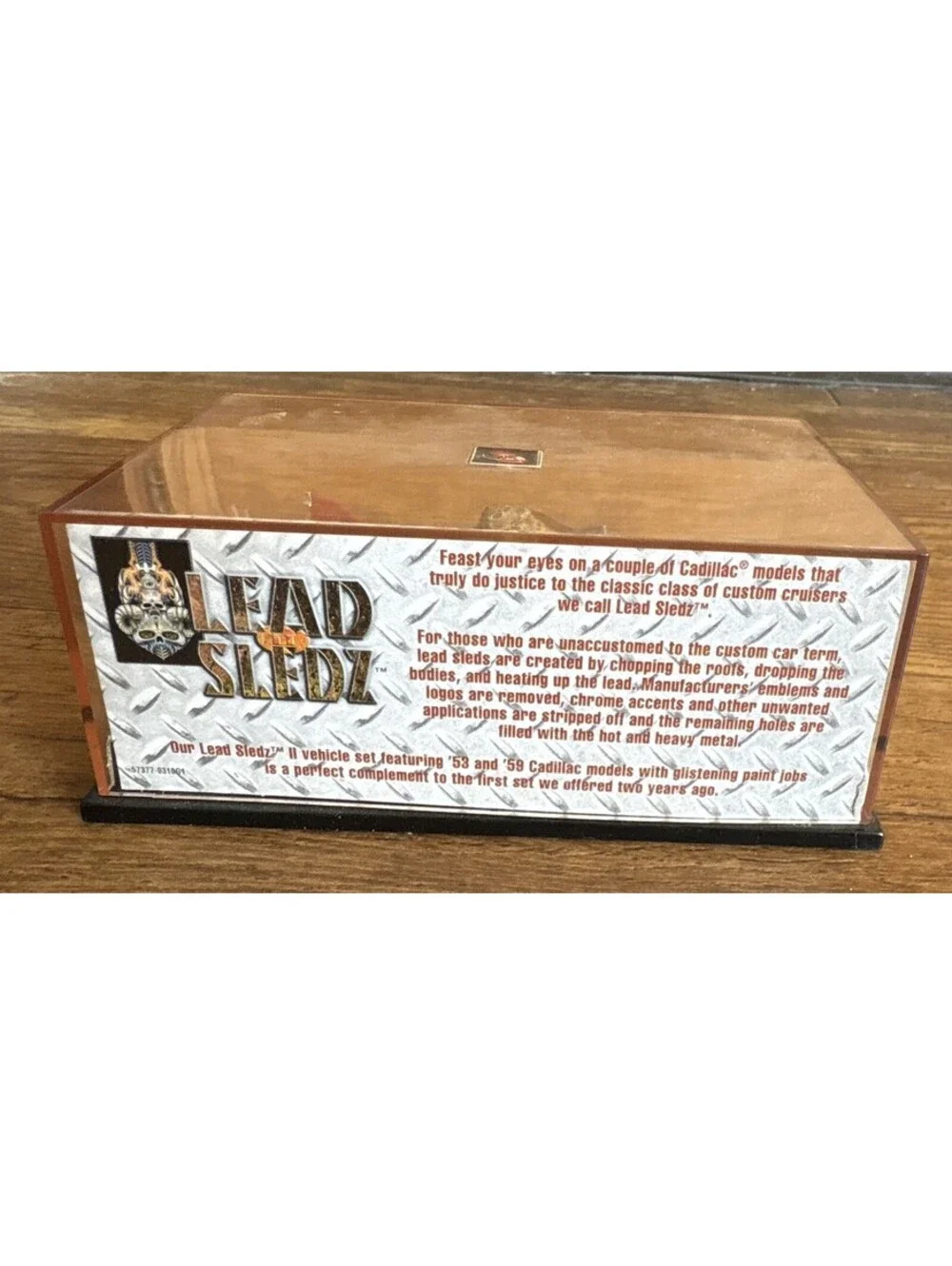 HOT WHEELS 1/64 LIMITED EDITION 2 CAR SET 100% LEAD SLEDZ